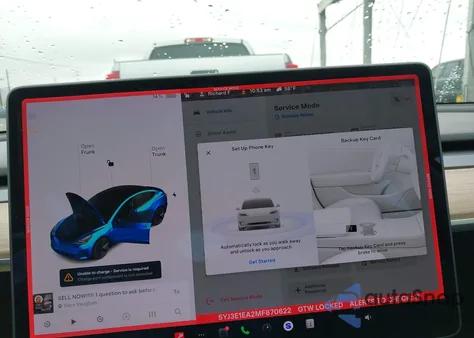 2021 Tesla Model 3 Standard Range Plus Rear-Wheel Drive z USA, uszkodzony, nr VIN 5YJ3E1EA2MF870622